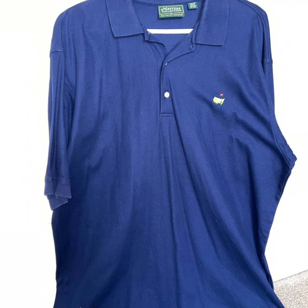 Masters collection XL golf polo shirt (navy)